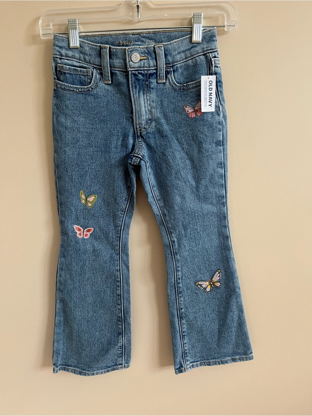 NWT-Old Navy Girls Flare Jeans, Size 7